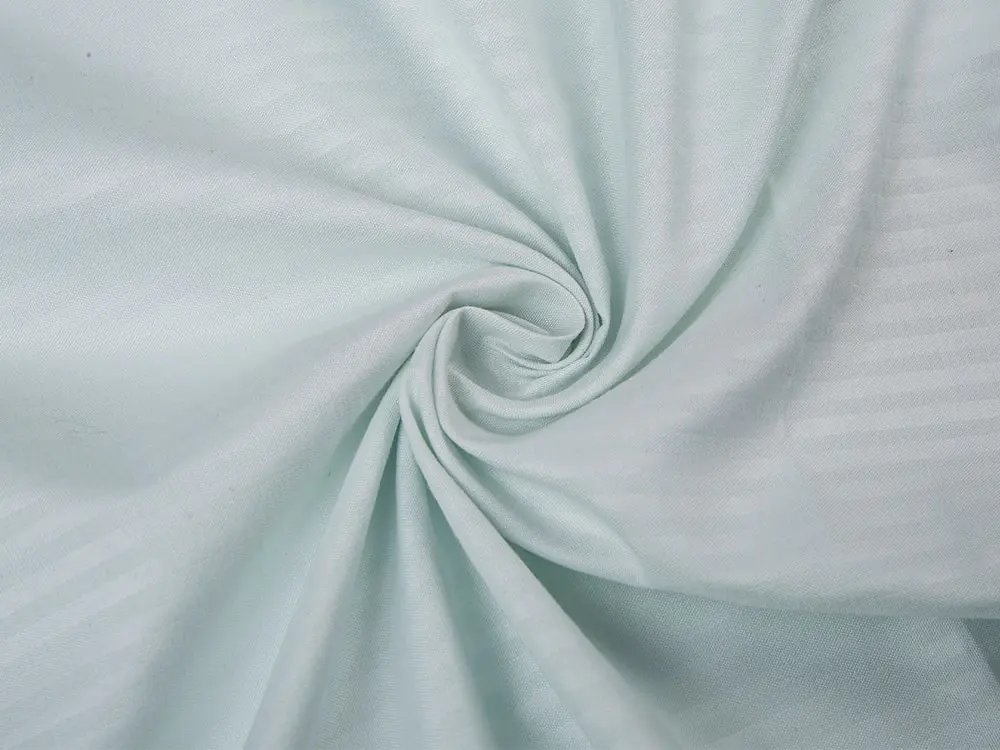 Low-pollution production of polyester microfiber fabrics